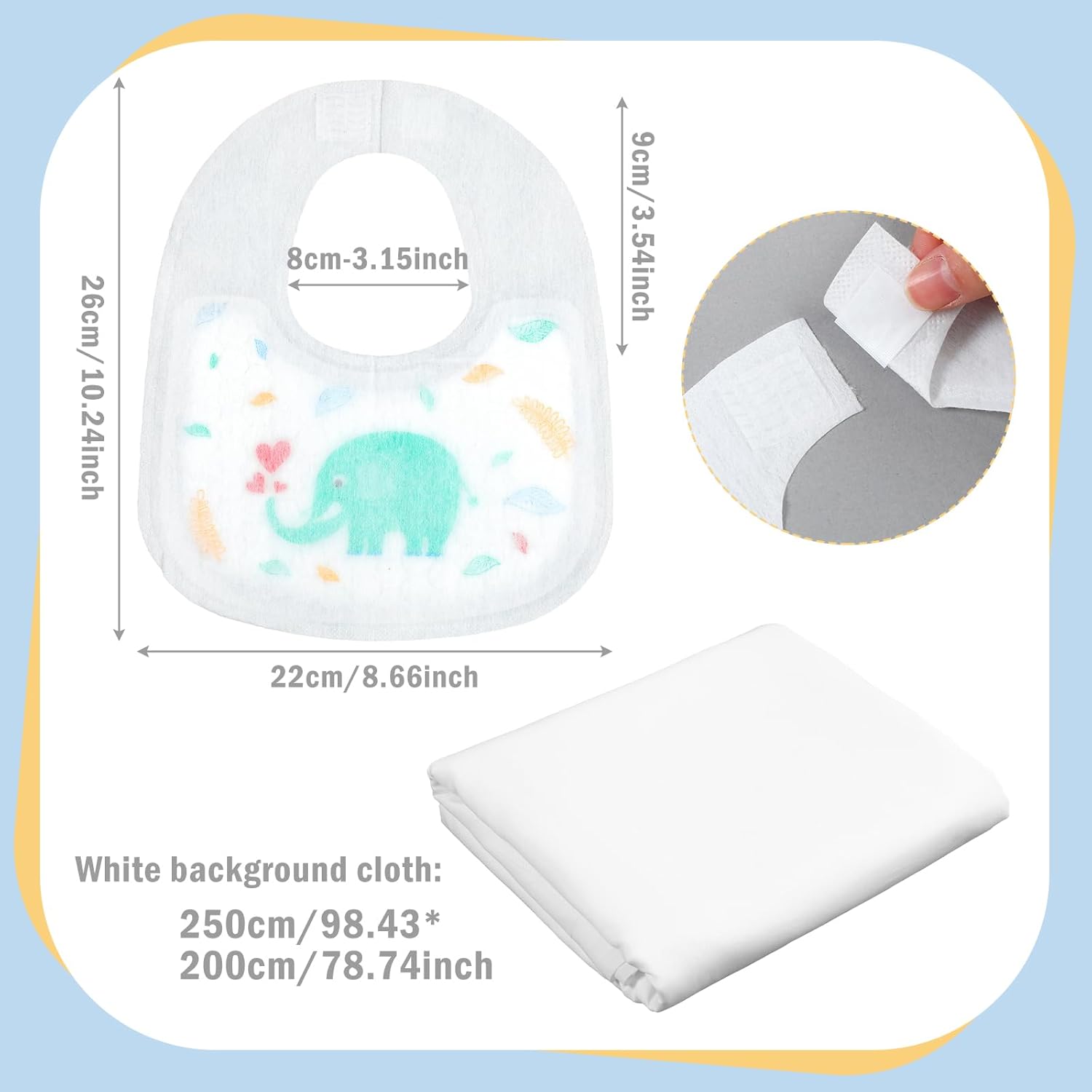 7 Pcs Baby Shower Games Feed Me Baby Shower Games Decor Include 3 Funny Blind Feeding Costume 3 Bib 1 Bed Sheet for Gender Reveal Party Supplies Bridal Gender Reveal Game Party Favors