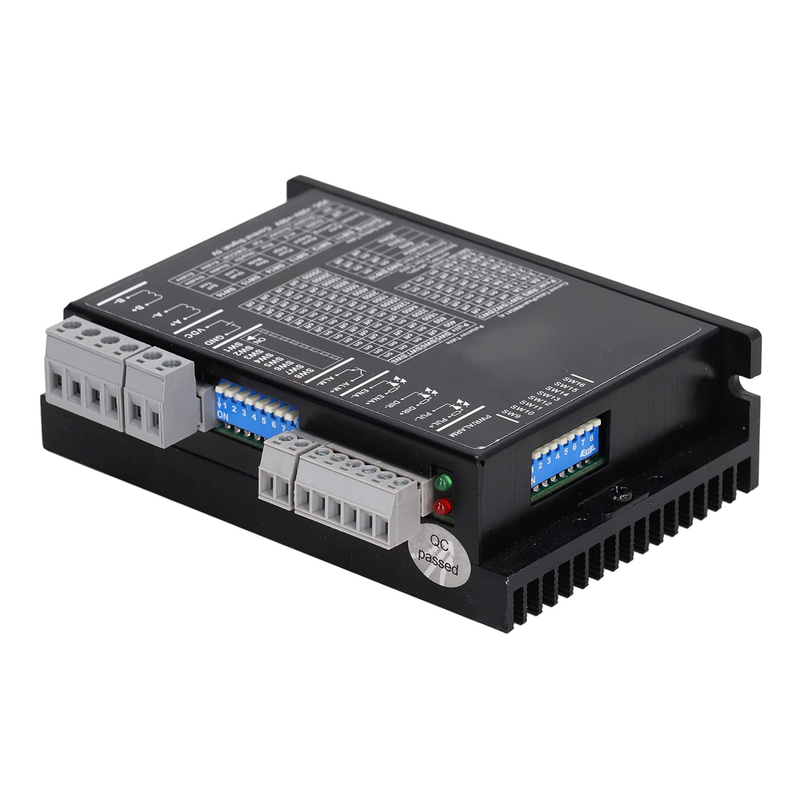 Fafeicy Controlador de Motor Paso a Paso Digital CNC Microstep 20 a 50VDC