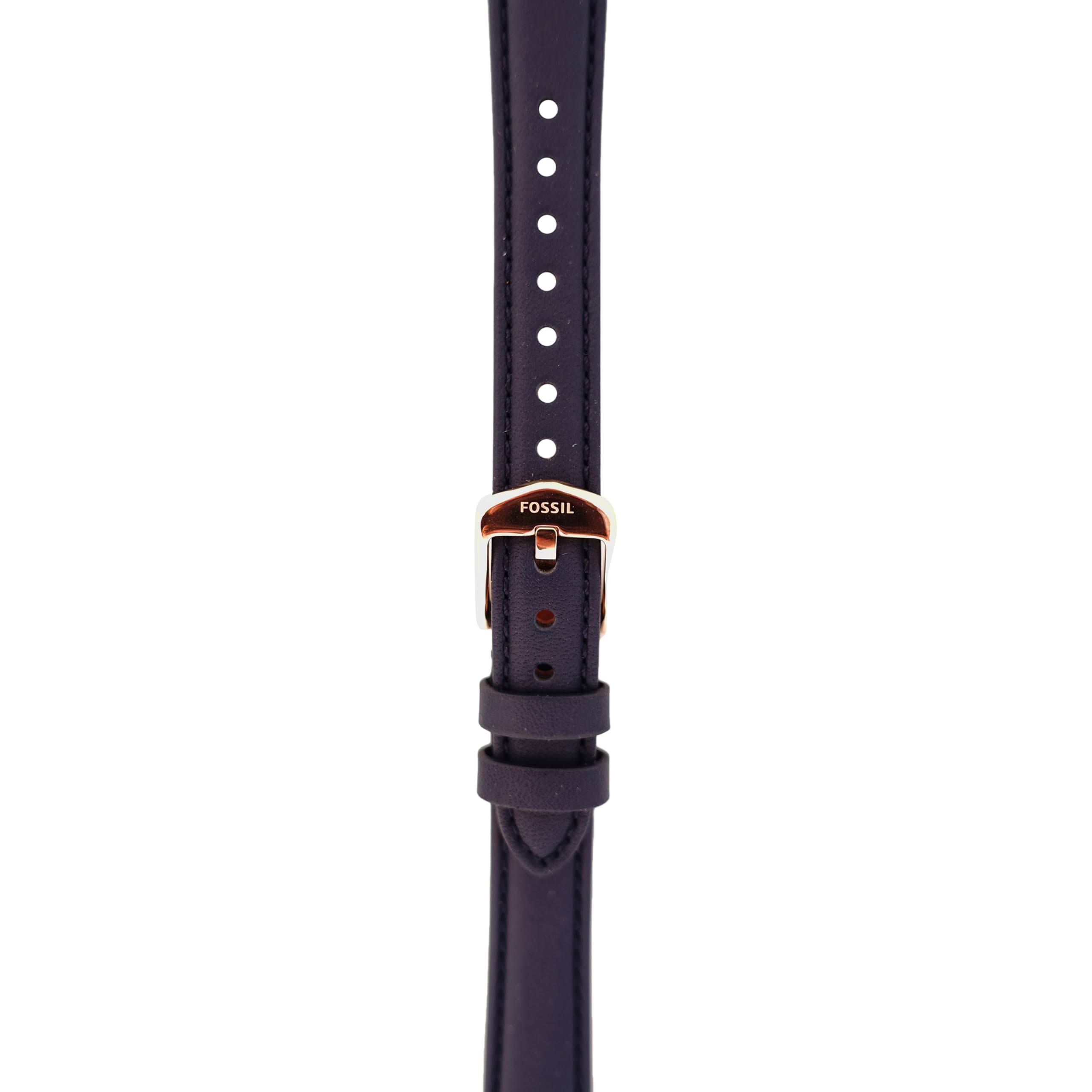 Fossil Bracelet de Montre pour Femmes 14mm, Cuir Bleu, Bande de Rechange Originale pour ES3843