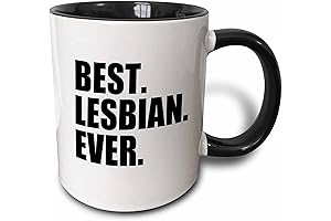 3D Rose Best Lesbian Ever Mug