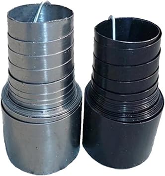 1PCS Spiral Steel Tape Protection Bellows for Ball Screw, Multi-Size Dust & Oil Proof Cover 20-250-40-38 to 50-900-75-7035-600-50-52