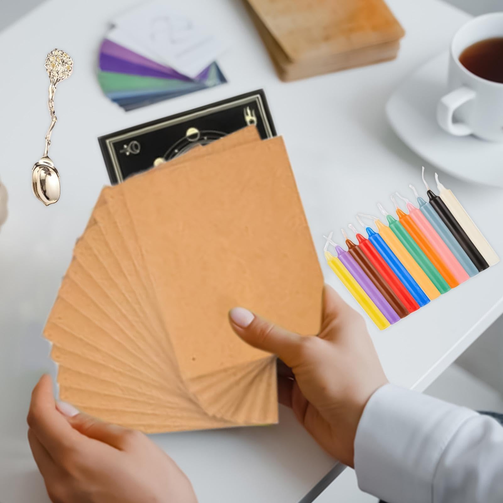 Generisch Set di per , set completo di per , cristalli naturali, scopa , borsa per ciondoli e sale da , per incantesimi, compagni di | Forniture Per Altare Strumenti Spirituali Base Per Principianti Rituali Mistici Altare Lancio Incantesimi Famiglia Colle