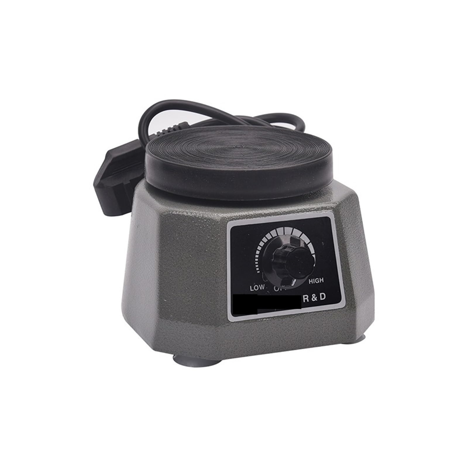 Laborvibrator, Gipsrüttler, runde Platte, kleiner Gips, variable Intensität, Schüttelgeschwindigkeit, einstellbarer Vibrationstisch for Gipsgeräte