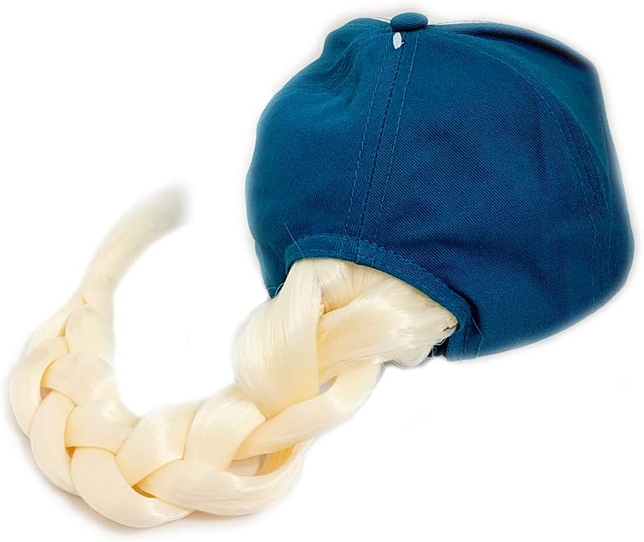 Disney Frozen 2 Elsa Cap with Ponytail Lead with Courage Blue