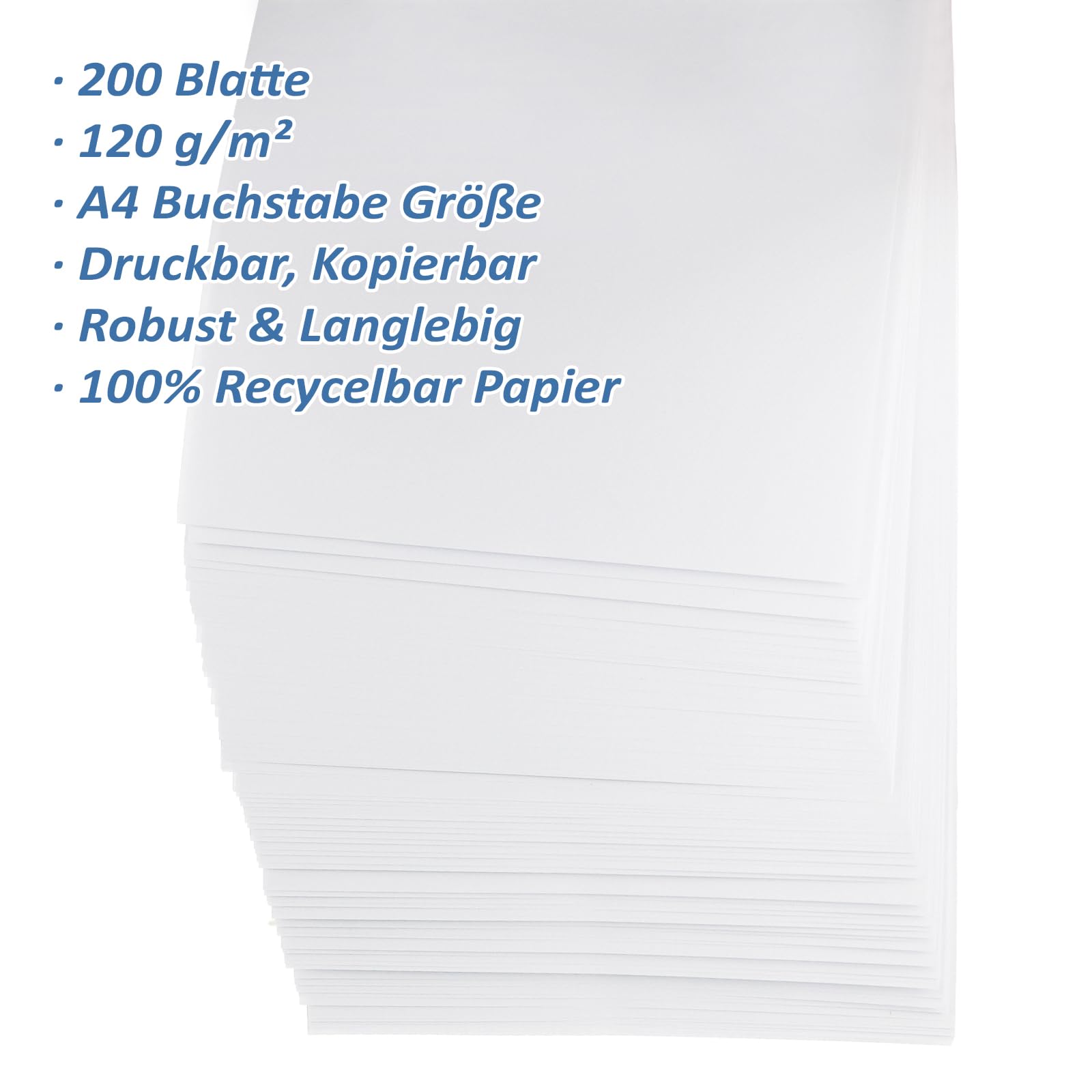 200 Sheets Ivory Cardstock Paper 32 Lb/120 Gsm - Premium Printer Paper For Invitations & Crafts