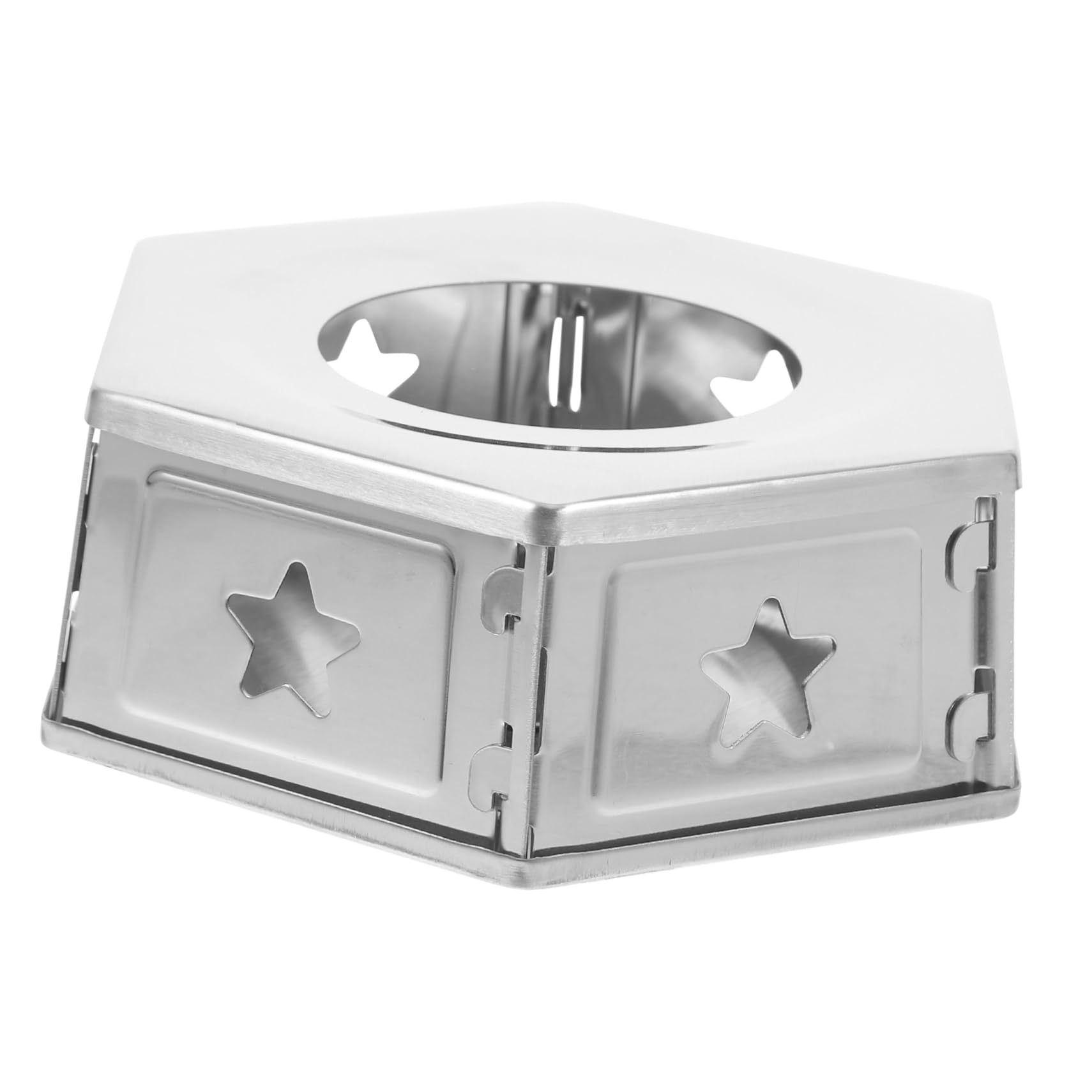 FELTECHELECTR Stainless Steel Hollow Teapot Warmer Modern Design Excellent Texture Suitable for Hot Drinks