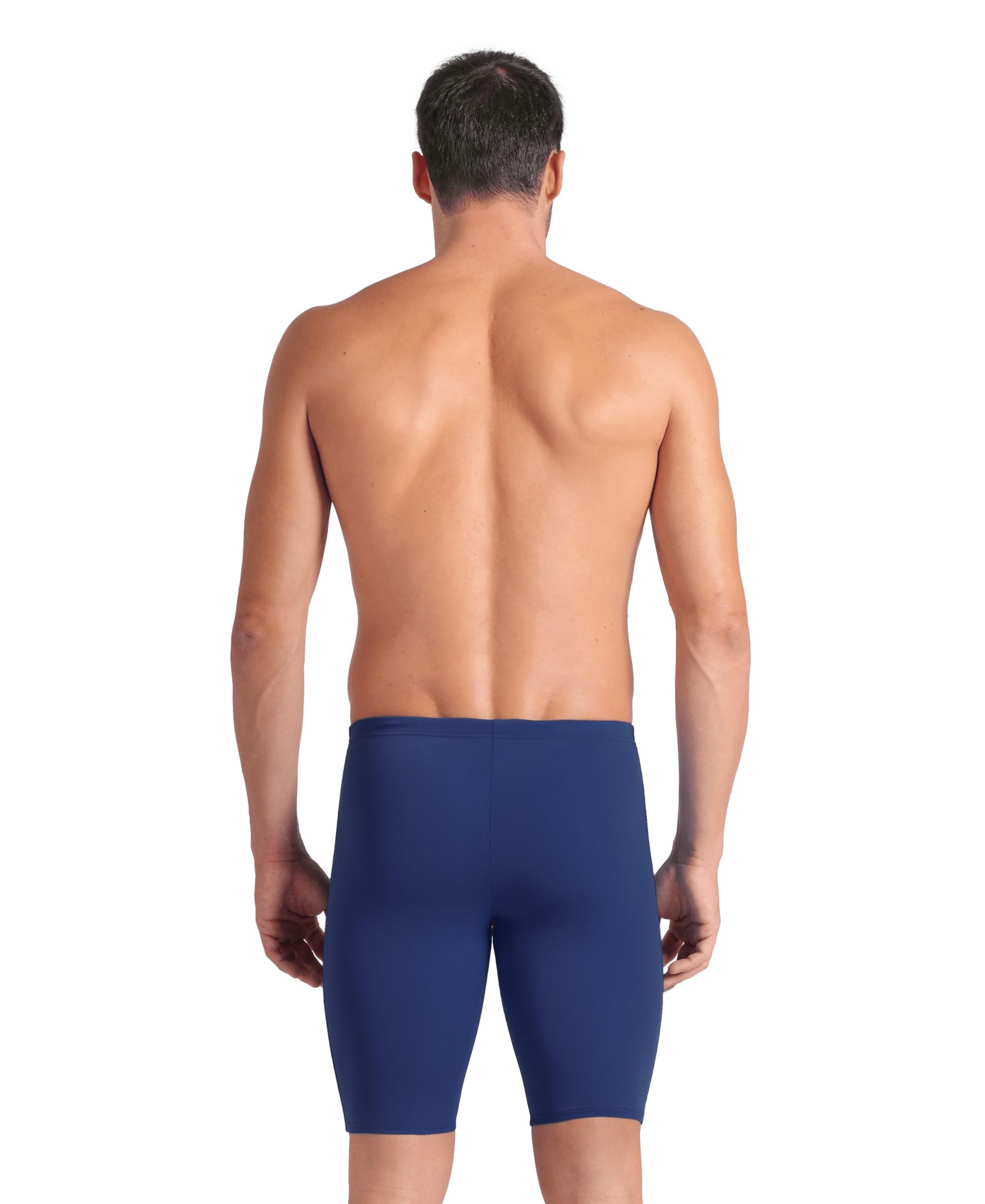 arena Solid Team Costume Uomo Piscina, Costume da Bagno ad Asciugatura Rapida, Costume Jammer Uomo, Tessuto MaxLife Eco con Massima Resistenza al Cloro e Protezione UV UPF 50+