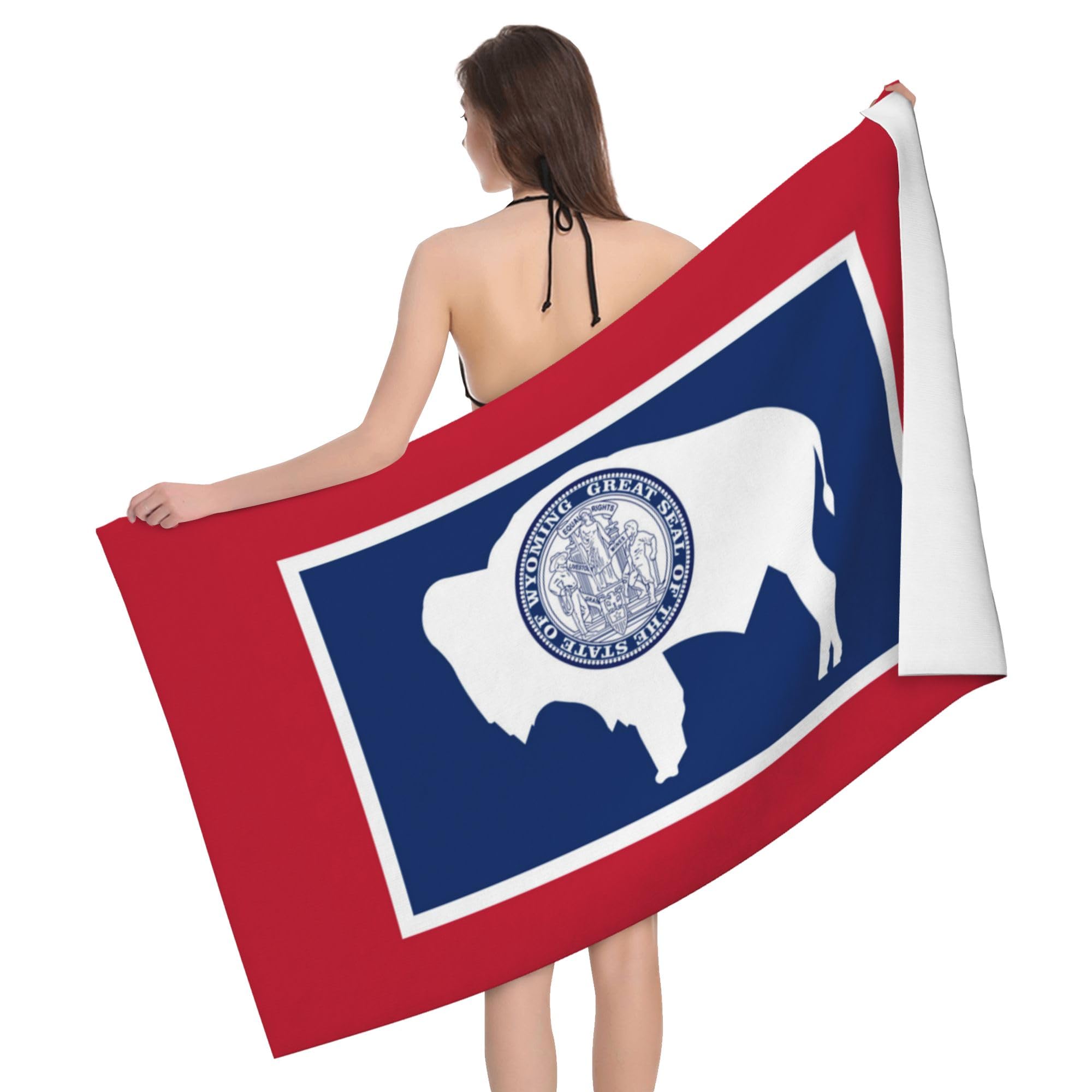 Toalla de baño de Wyoming grande de 80x130 cm absorbente para el gimnasio