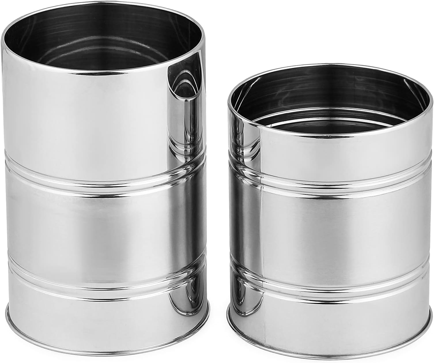 C (DEVICE) Self Draining Tableware Storage Box Spoon Stand, Table Organizer With 2 Sections Spoon, Knife, Fork, Chopstick, Cutlery Holder/Organizer Stand for Kitchen, Dining Table (Desgin 6)