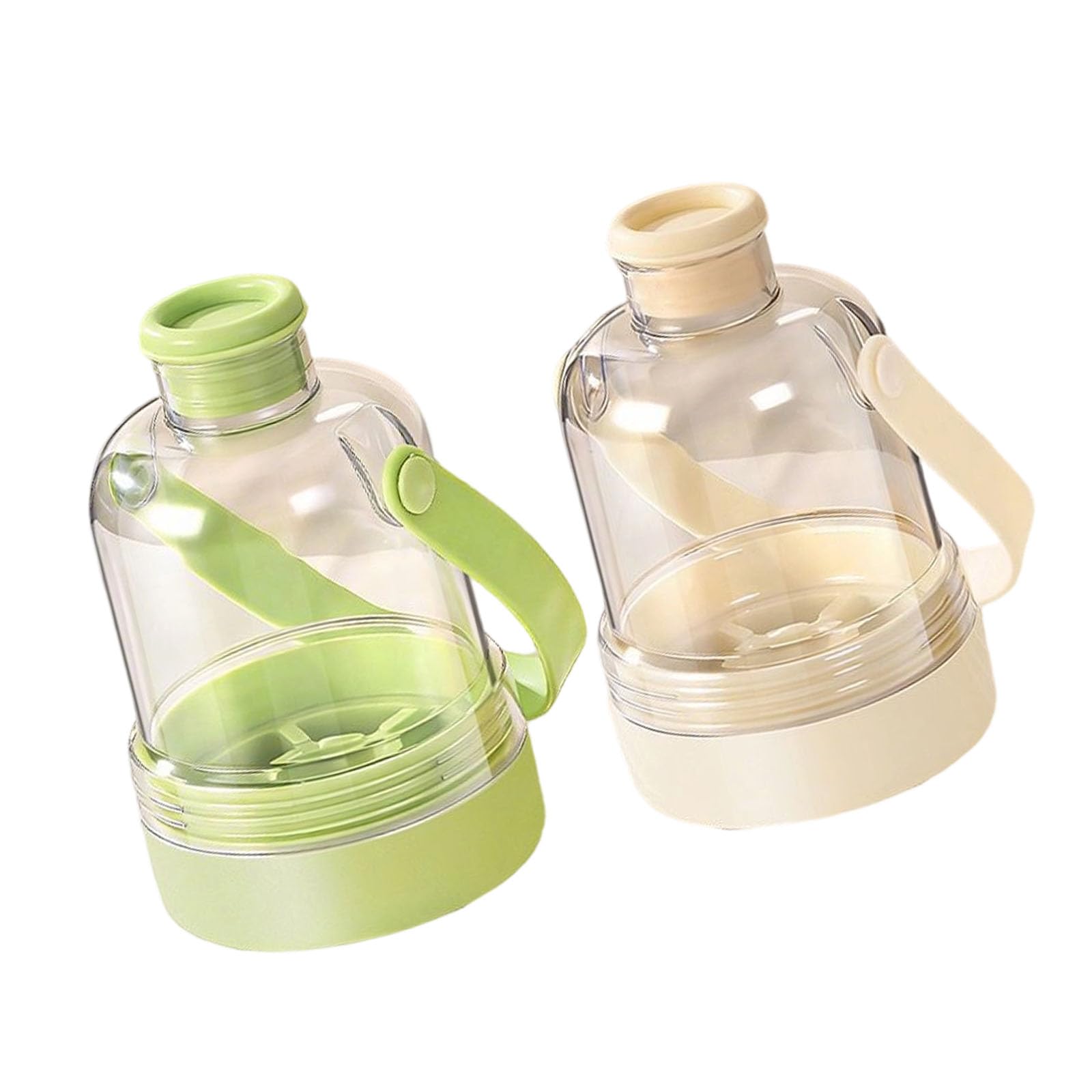 NMFLAB Sturdy Safe Mixing Container with Removable Chilled Water Section Perfect for Preparing Drinks At Home or While Traveling Outdoor Camping Drink Container