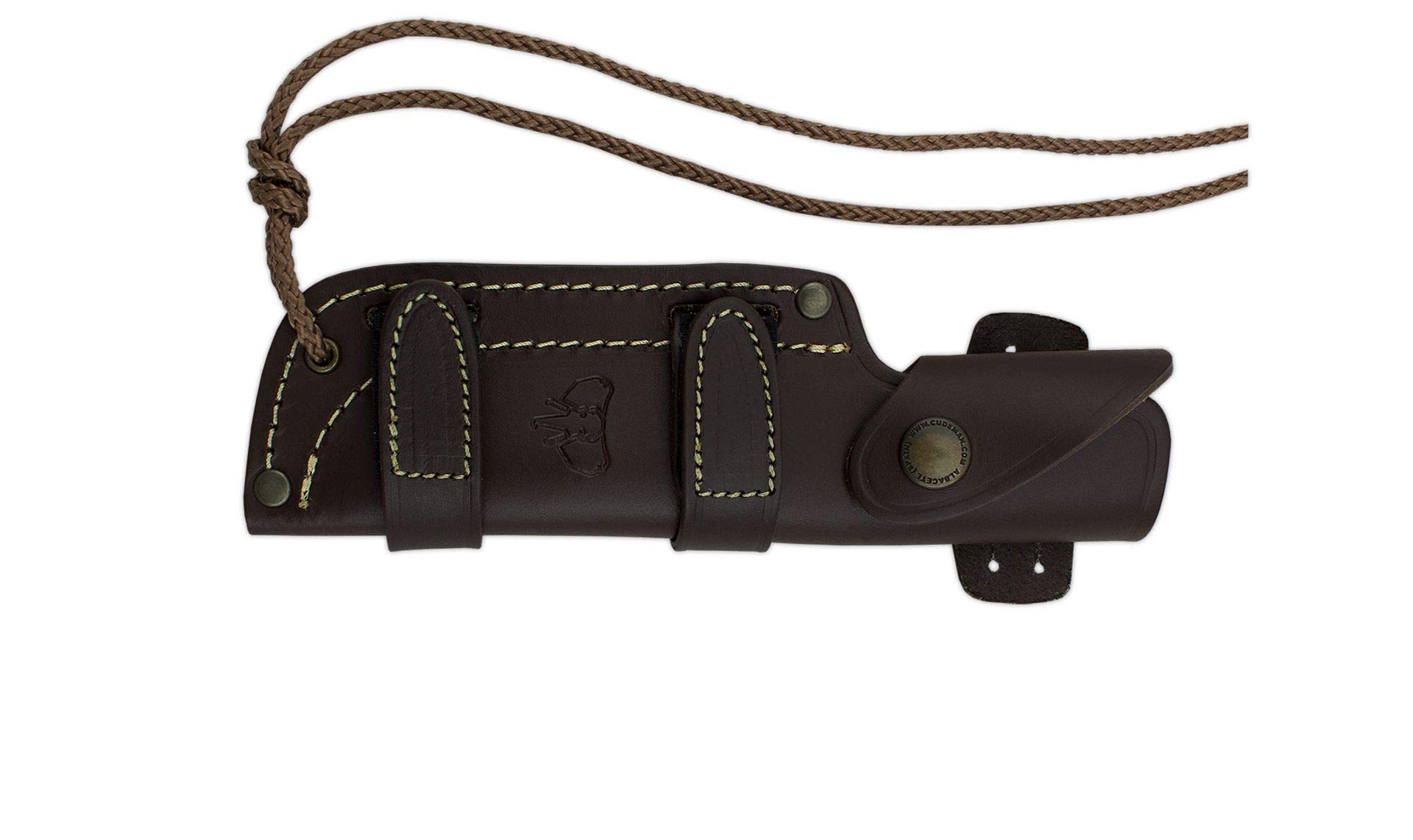Cuchillo Cudeman MT-5 - Acero Böhler N695 - 11 Cm - Empuñadura Micarta - Incluye Funda Cuero