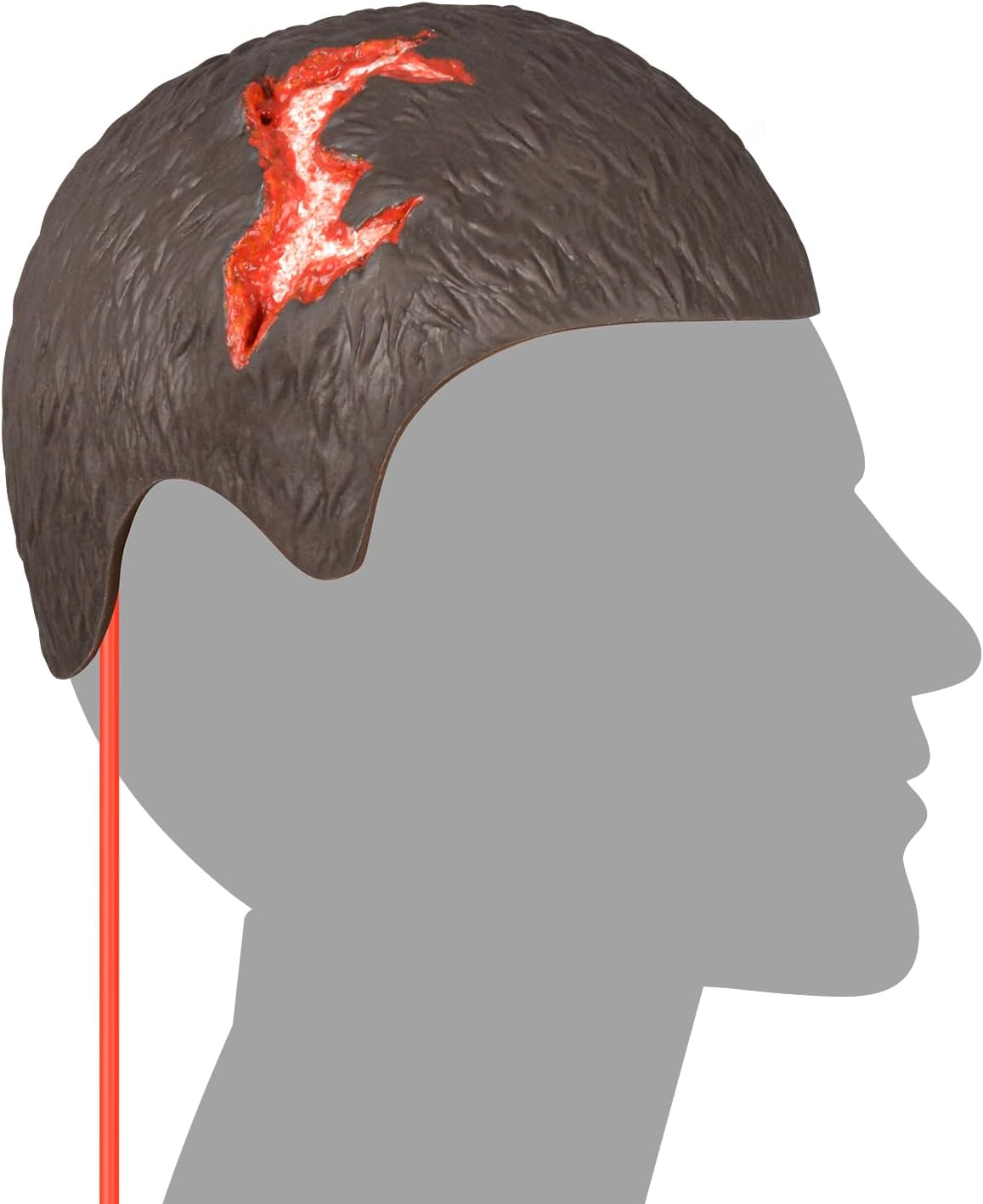 Wound Packing Head Training Kit,Wearable Bleeding Control Training for Medical Students, First Aid,Wound Training and Medical Classes - Black