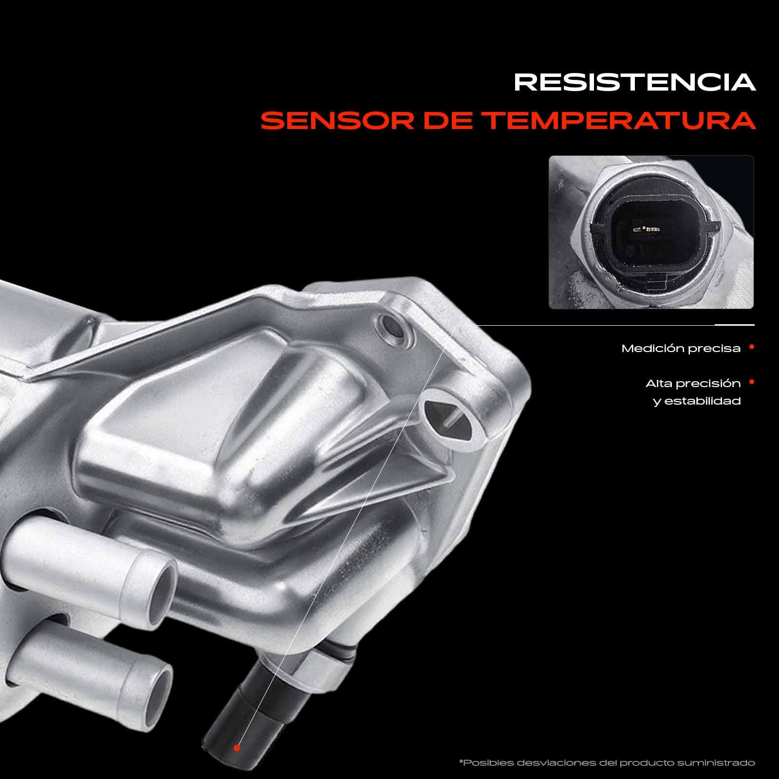 Frankberg Carcasa del filtro de aceite enfriador de aceite 8200969622 | Compatible con: Autobús de tráfico II JL, Caja de tráfico II FL, Plataforma/chasis Master II ED/HD/UD