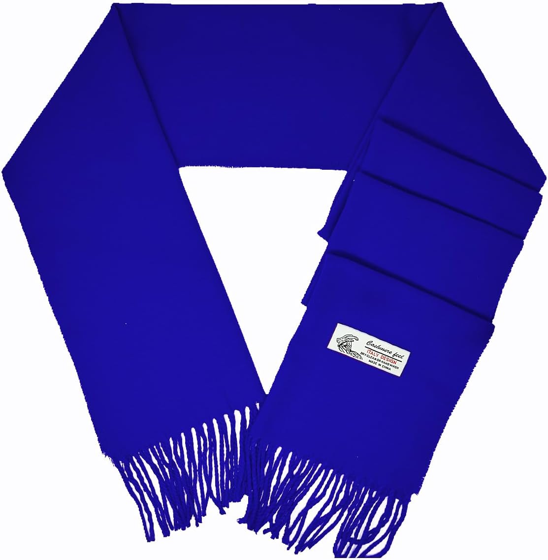 Glory Max Unisex Plain Solid Color Winter Scarf Cashmere Feel Soft Classic 72"x12" - Image 2