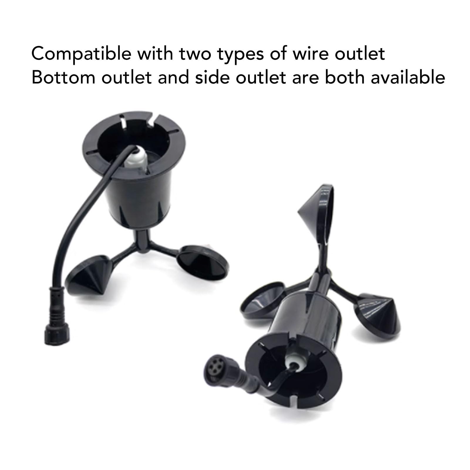 Windsensor Trans DC 5V Windgeschwindigkeitssensor Anemometer 0,8 m Kabel 3 Blatt