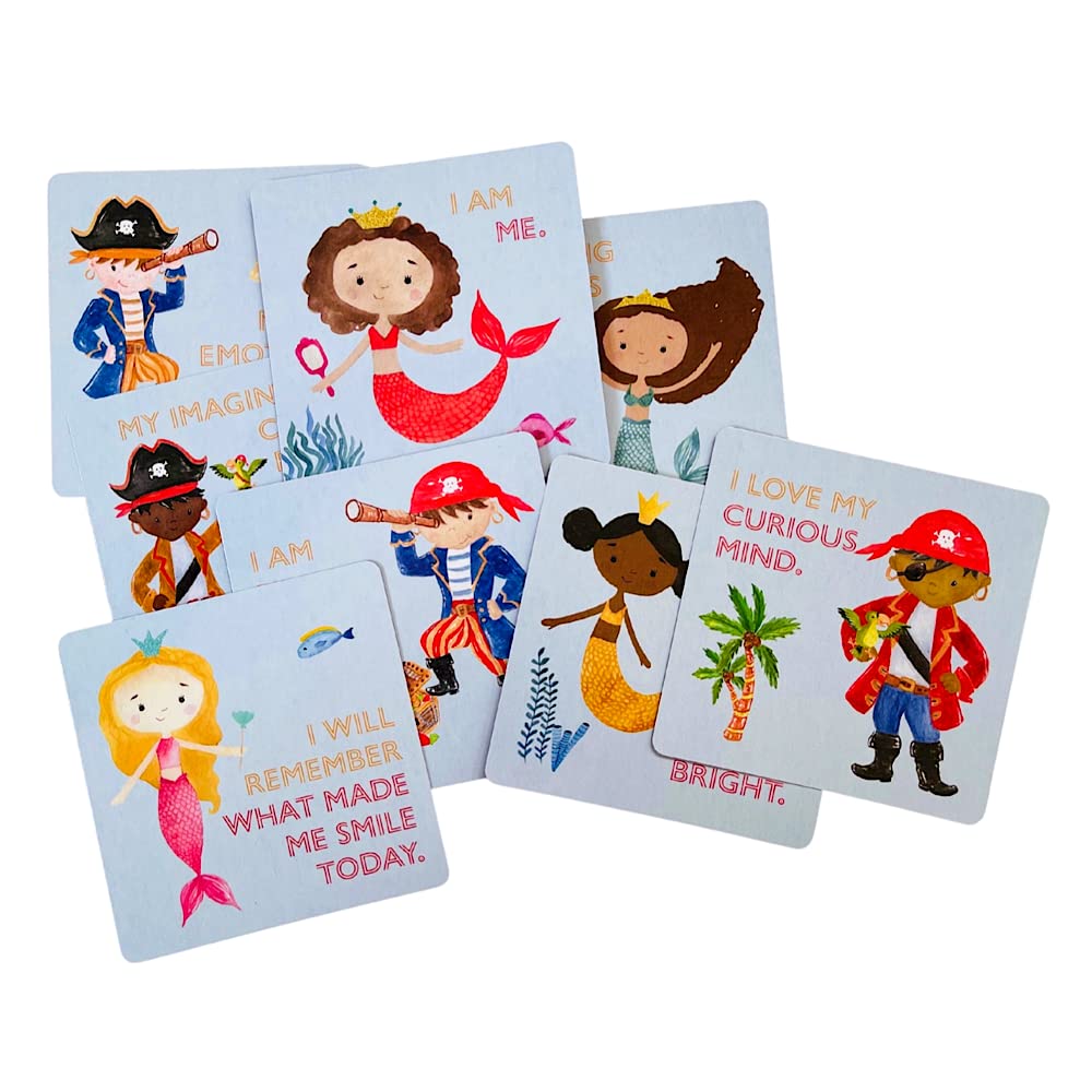 Affirmation Cards for Kids - Self-Love, Self-Belief, Resilience, Children, Confidence, Motivation, Inspiration, Empowerment, Mental Health, Courage, Elementary, l Am Magic