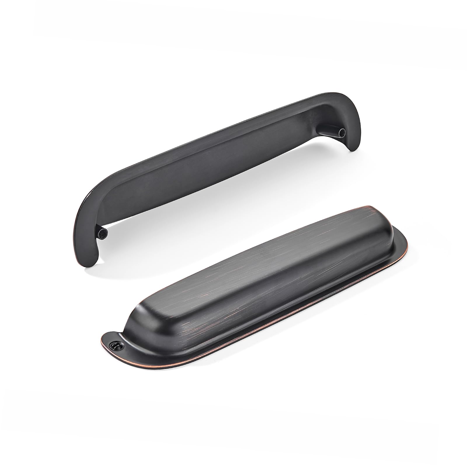 Poignées de tiroir rétro bronze huilé 152 mm pour réparer et embellir une armoire