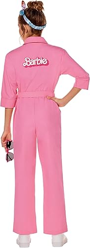 Miniatura 2 de Spirit Halloween Barbie the Movie Kids Pink Power Jumpsuit  Licencia oficial  Disfraces de Barbie la película para niños