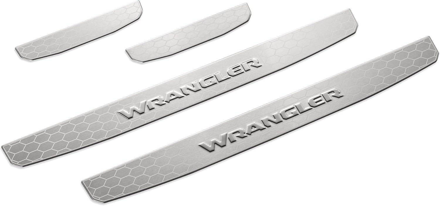 Jeep 2019 Wrangler JL 4-Door Stainless Steel Door Sill Guards