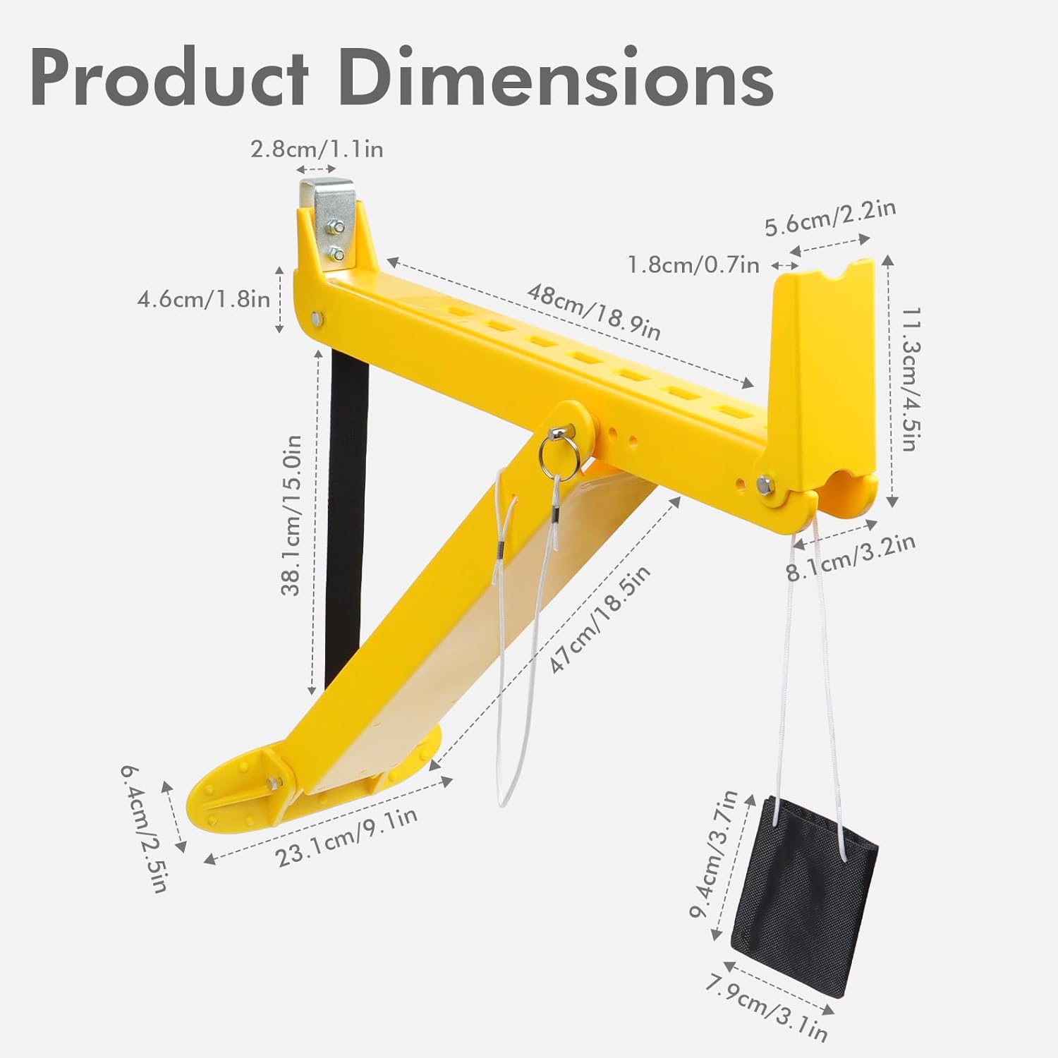 Kodilin Mini Split Wall Mounting Bracket, Heavy-Duty Minisplit Wall Bracket for Secure AC Support, Easy-to-Use Mini Split Wall Mount & Essential Air Conditioner Support Tools