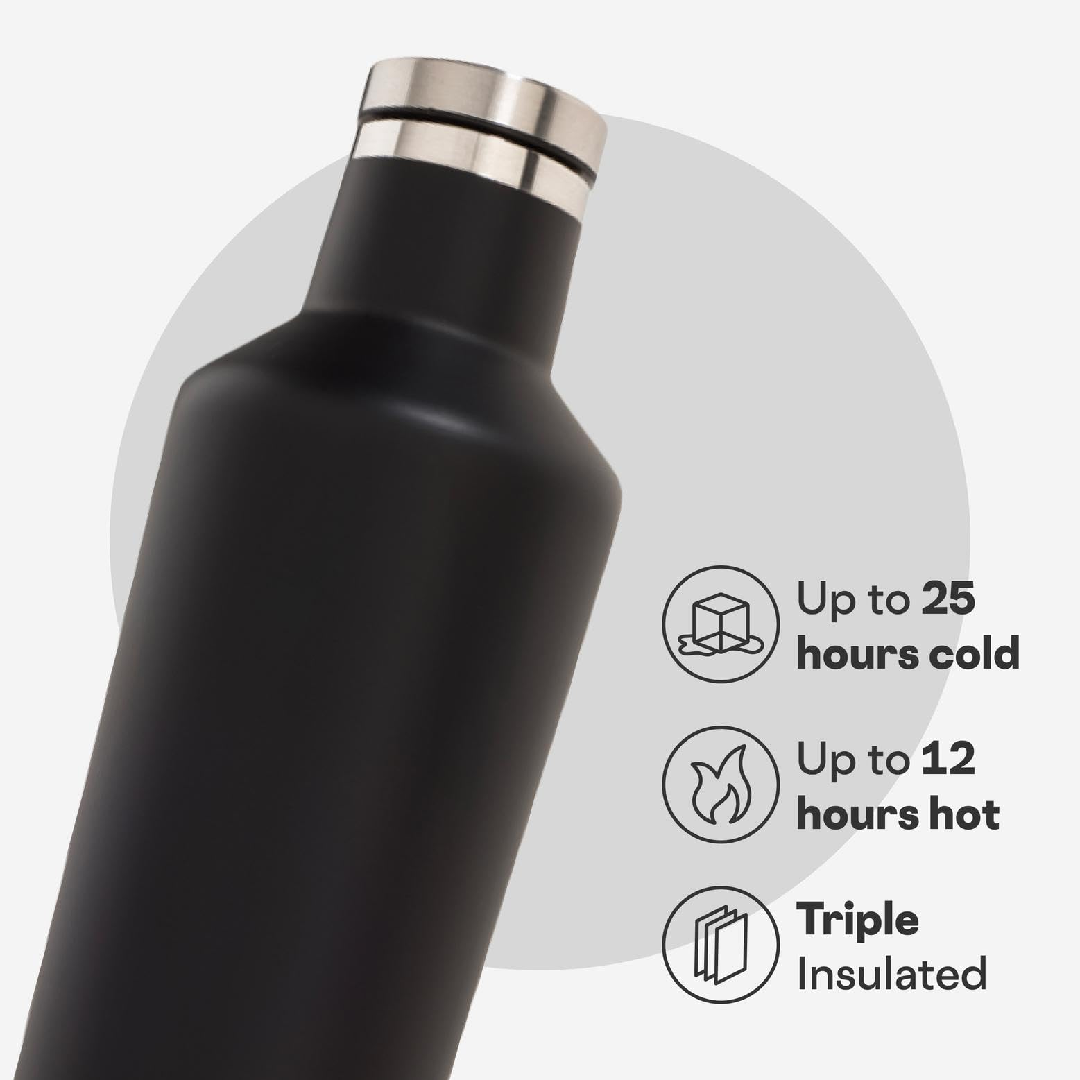 Amazon | Corkcicle Vinnebago 断熱ステンレス鋼ボトル