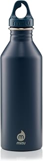 Mizu M8 - 25 oz. Single Wall Narrow Mouth Stainless Steel Bottle with Loop Cap