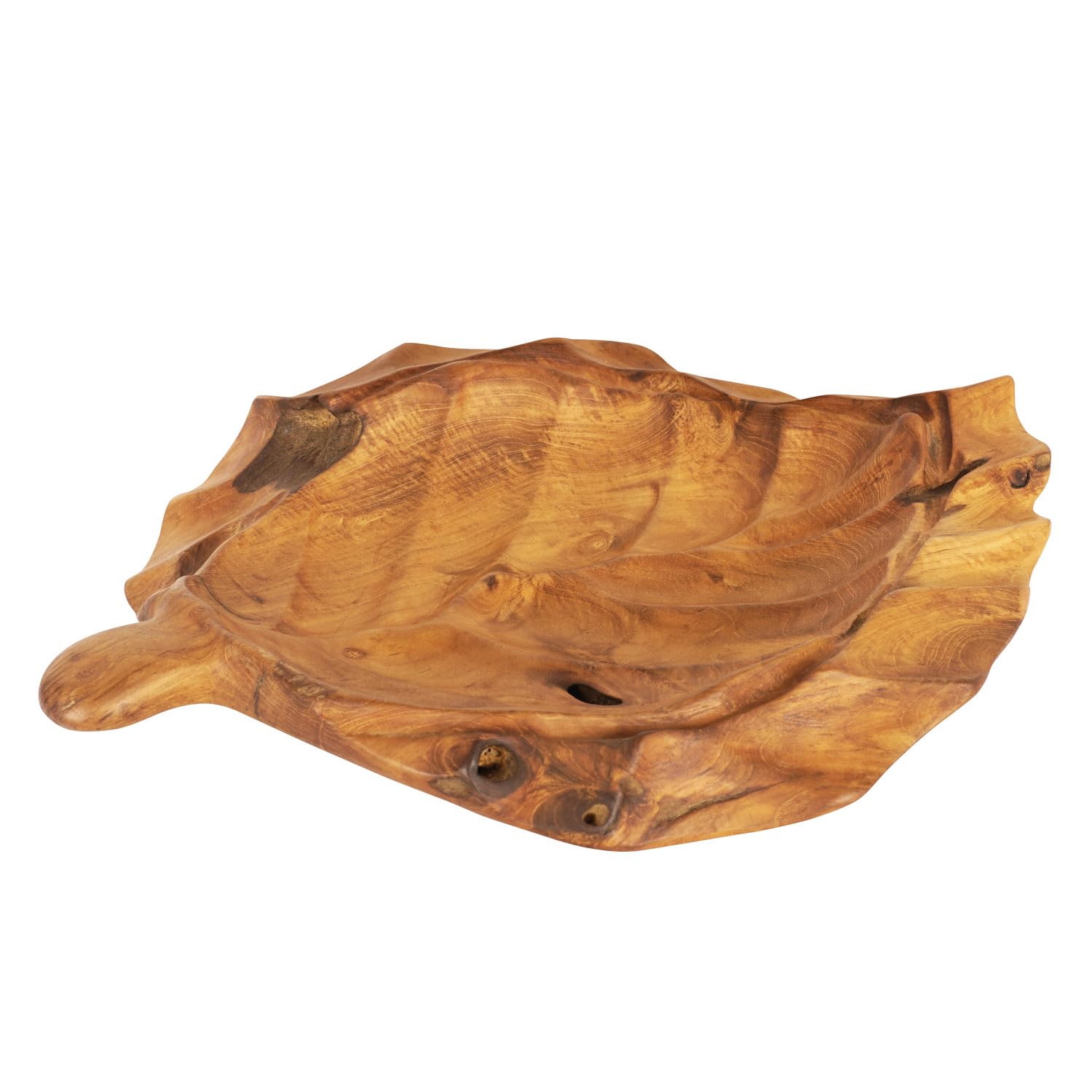 Rico & Plato Gilles Teak Fruit Bowl | 16 1/2