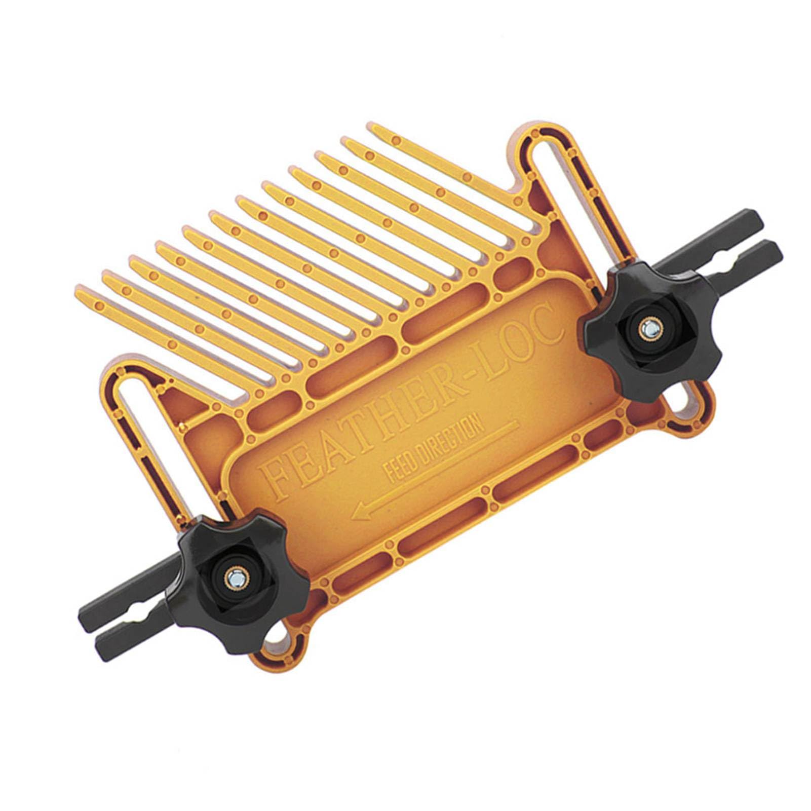 Featherboard, Featherboard regolabile esteso per la lavorazione del legno, per la lavorazione del(Square Feather Board Type B Yellow)