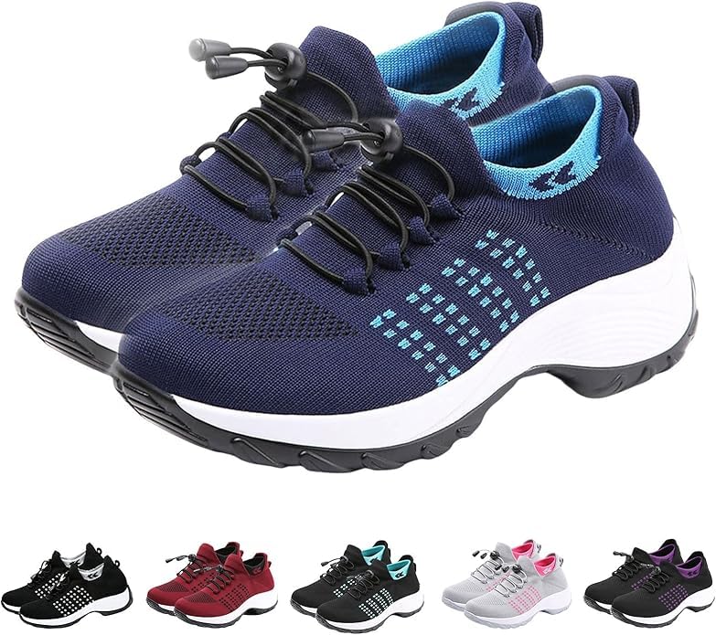 Comfort Wear Shoes for Women,Comfort Orthowear Shoes for Women,Breathe Fashion Sneakers Antiskid Running Footwear