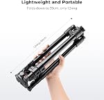 K&F CONCEPT 64 inch/163cm Camera Tripod,Lightweight Aluminum Travel Outdoor Tripods with Metal Ball Head Load Capacity 8kg/17.6lbs,Phone Holder, Quick Release Plate, for DSLR Cameras O234A1+BH-36