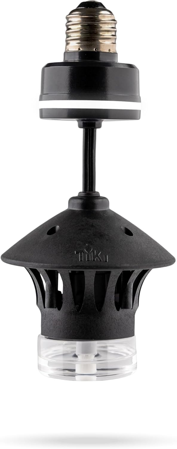 TIKI® BiteFighter® Plug & Repel Mosquito Repellent for Outdoor String Lights Odor-Free, Easy Install, 110 sq. ft. Coverage with 48 Hours of Protection