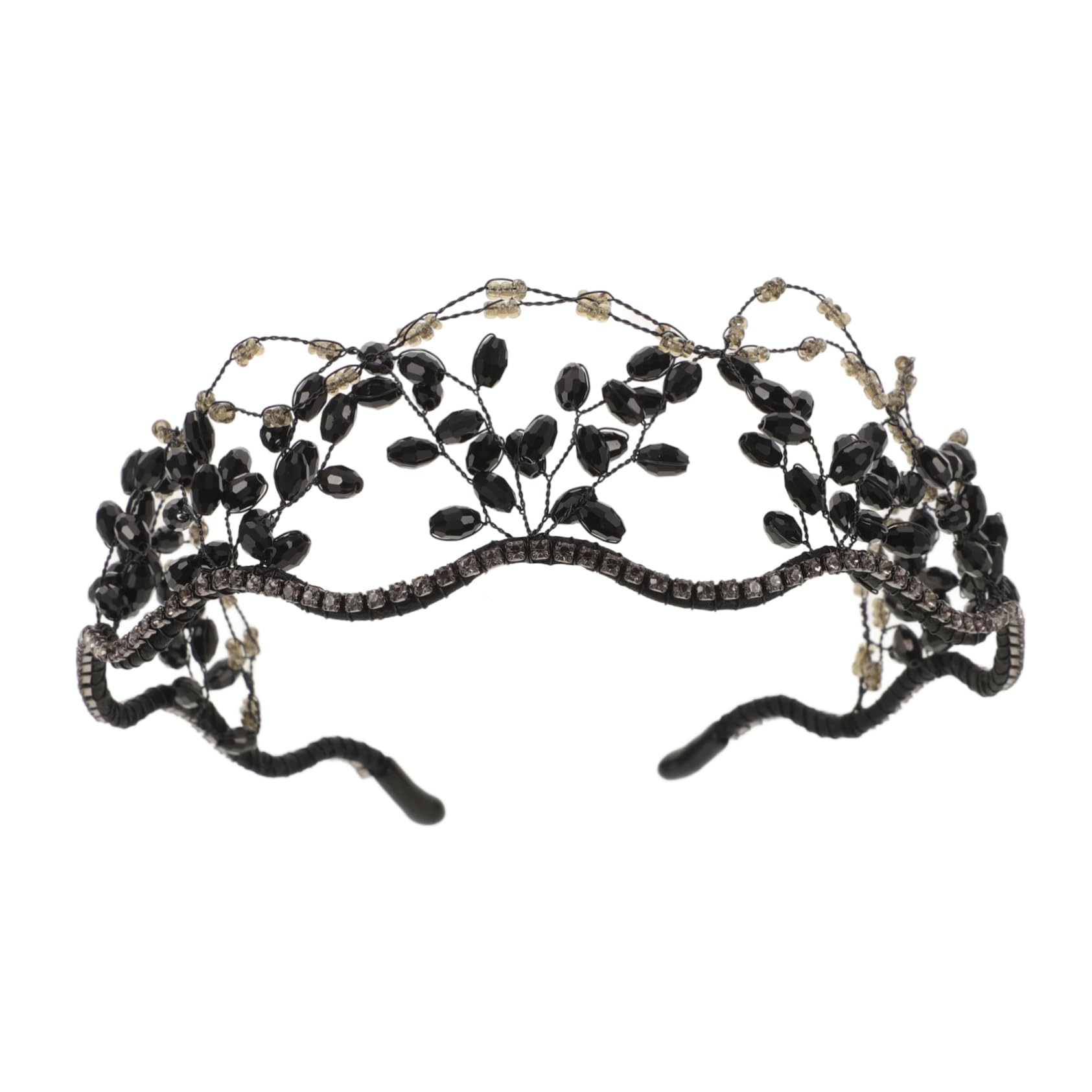 Diadema de Cristal para Mujer Brillantes, Boda Elegante