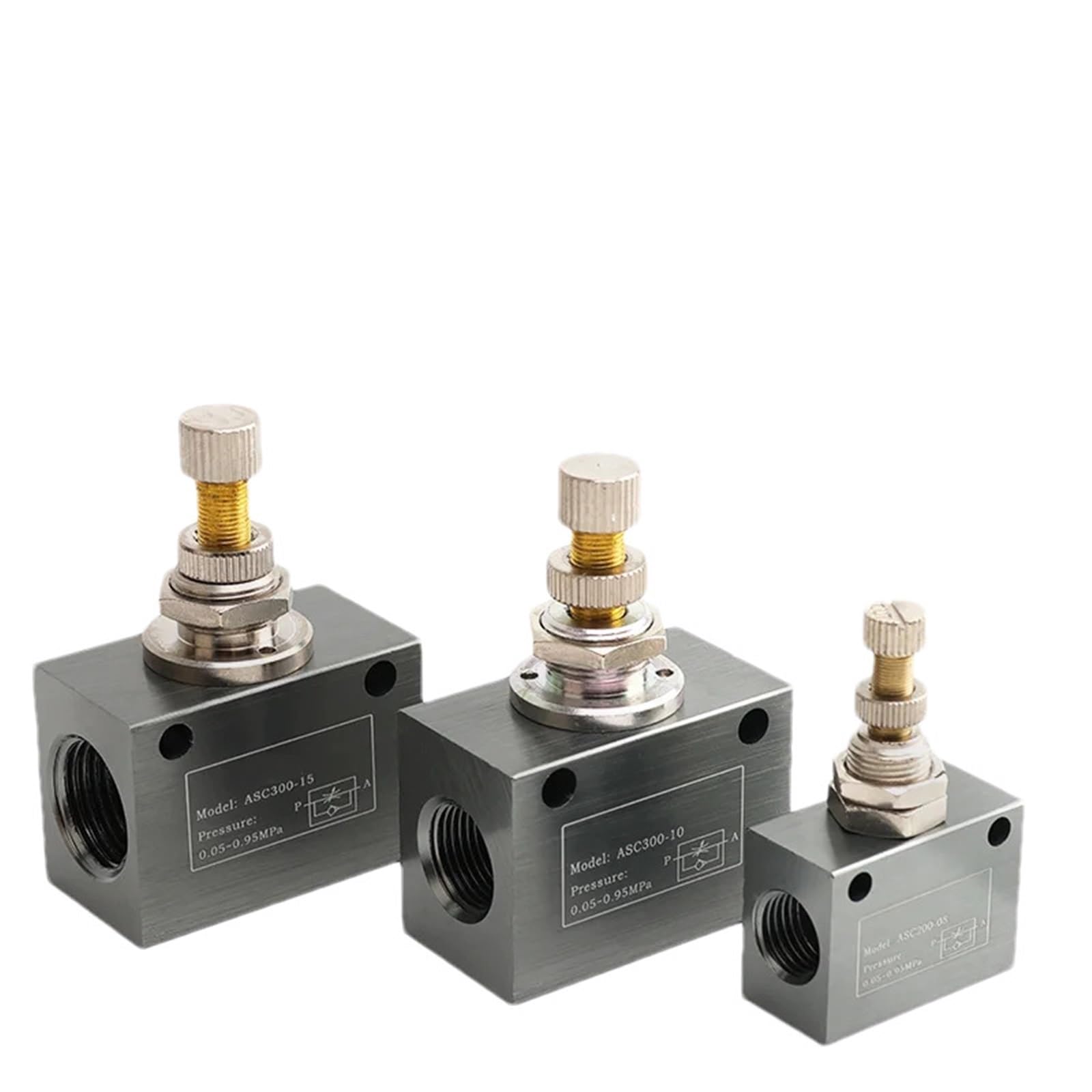 Vanne de régulation ASC100-06 pour stopper les à-coups de vérin