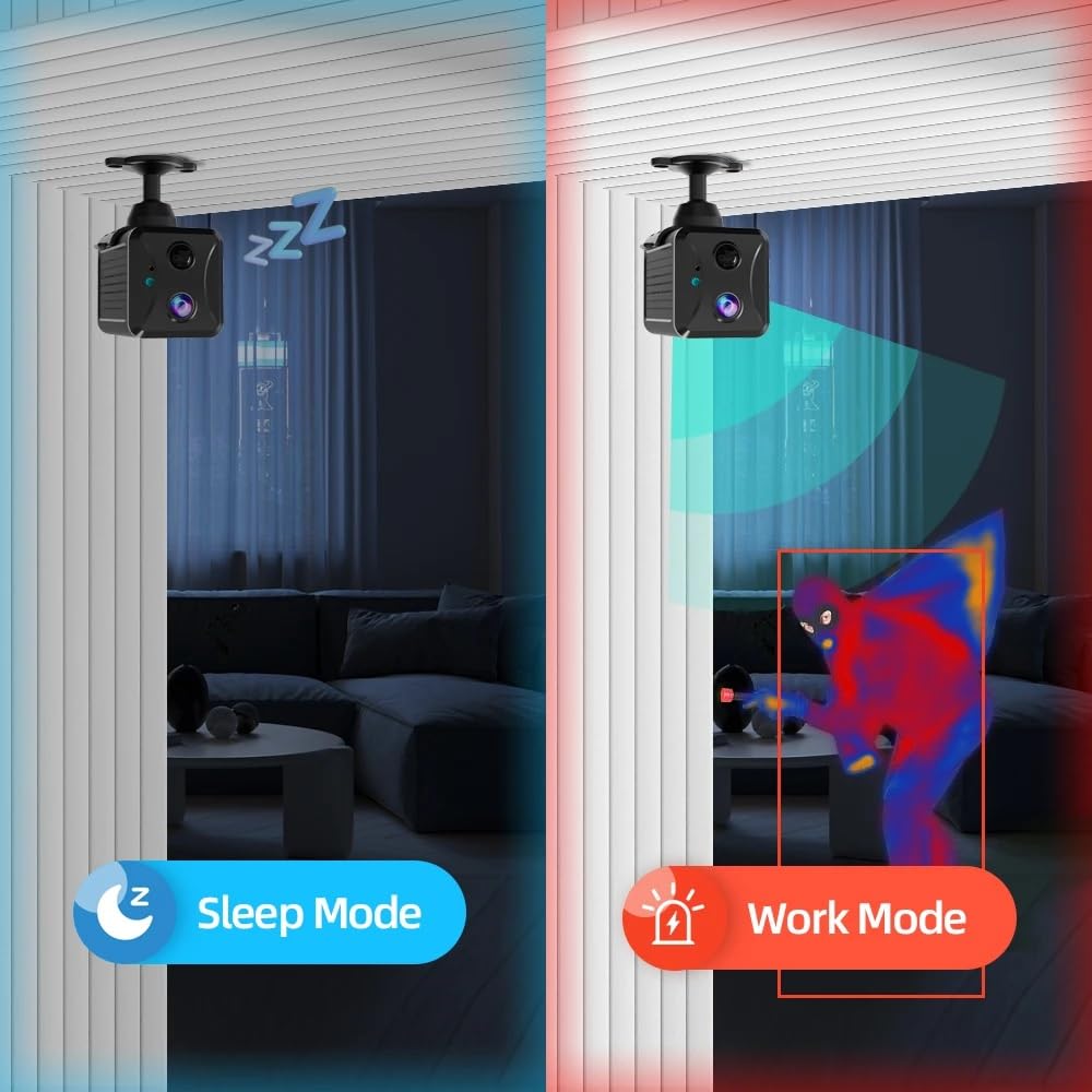 Amazon.com : 4G LTE Cellular Security Camera, 2K Portable Indoor