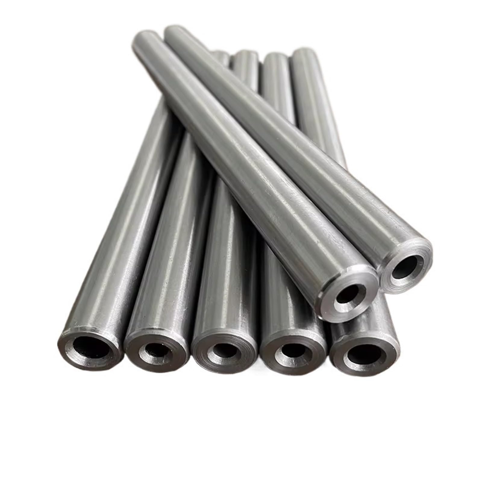 Seamless Precision Hydraulic Steel Tube 20mm Outer Diameter, CNC Machined, Alloy with Beveled Edges(50cm,OD20mmxID7mm)