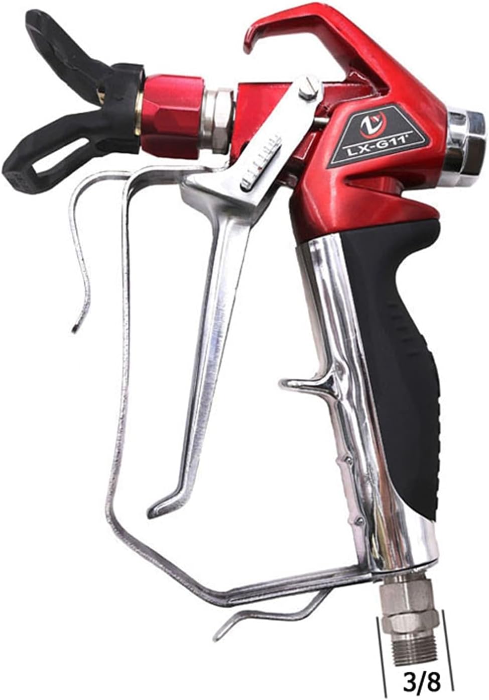 Sand Blaster 3600PSI Professional 1/4" 3/8" Airless Spray Gun Paint Putty Sprayer Gun for Wagner Pump High Pressure Airless Sprayer (Color : Connect 2) (Connect 1)