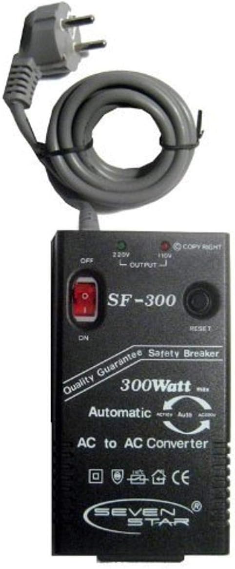 Waeco Inverter Trasformatore Convertitore Seven Star 100W – 110V A 220V E Viceversa, Presa Tipo E, Per Viaggi Trasformatore E Plug - Foto 2