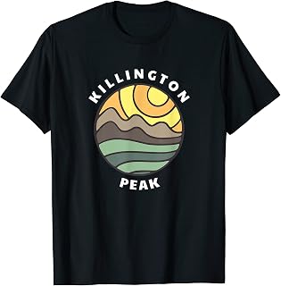 Killington Peak Vermont Mountains VT Vacation Souvenir T-Shirt