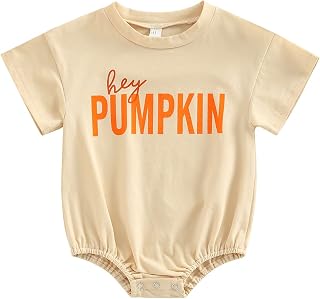 Baby Boys Girls Halloween Romper Oversized Tshirt Onesie Funny Announcement Bodysuit Shirts Cute Halloween Clothes