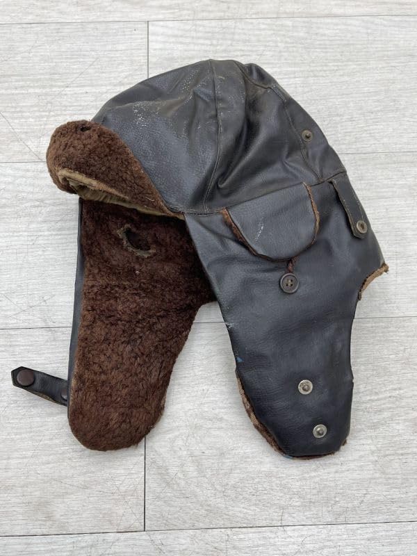 日本軍・日本海軍航空隊・夏用飛行帽・前期型・精巧複製品（日本陸軍