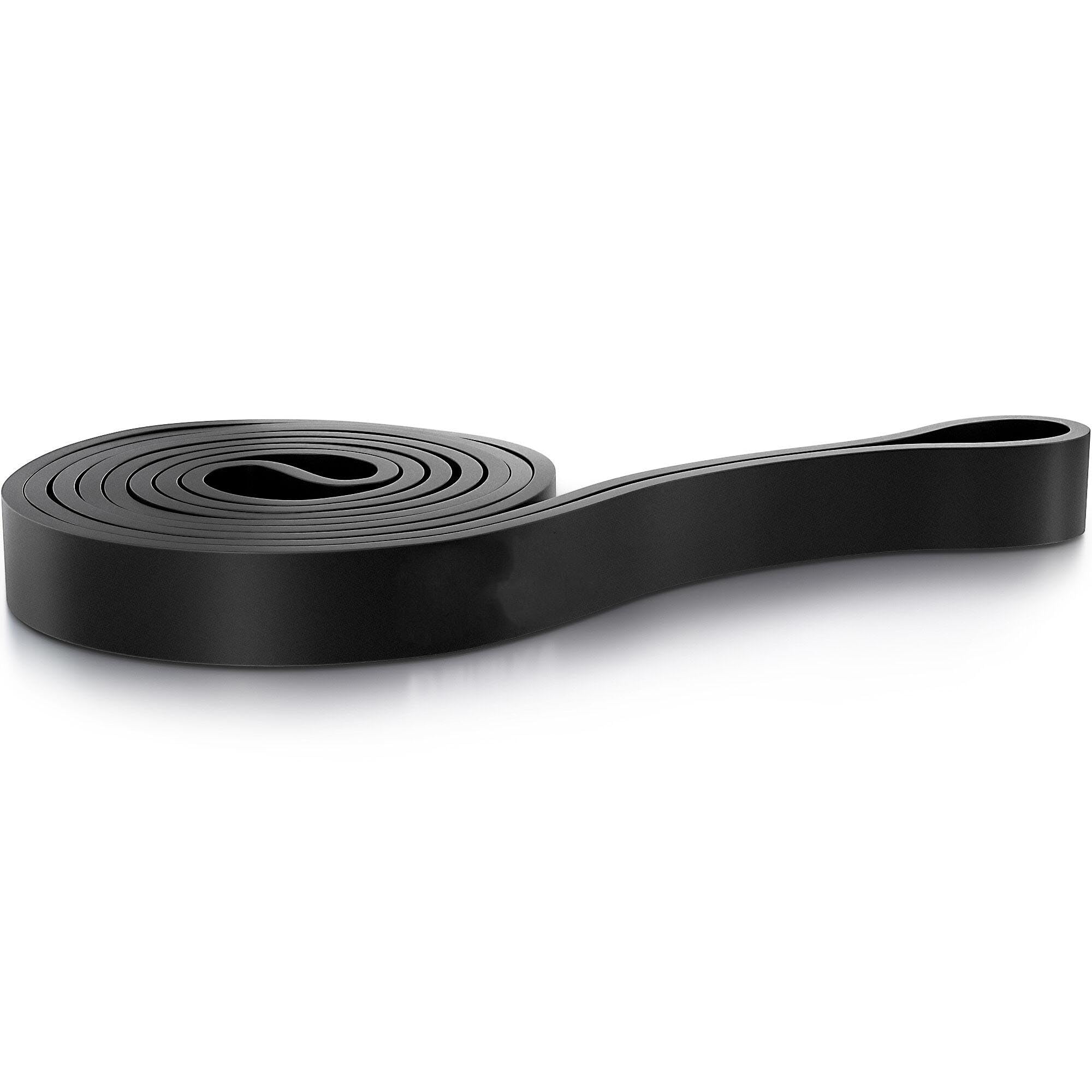 Sixstore Pull Up Bands & Resistance Bands, Rubber Heavy Duty Loop Band for Men & Women, Build Fit Power & Muscle, Training, Fitness Assist Pull Ups, Gym Exercise Black