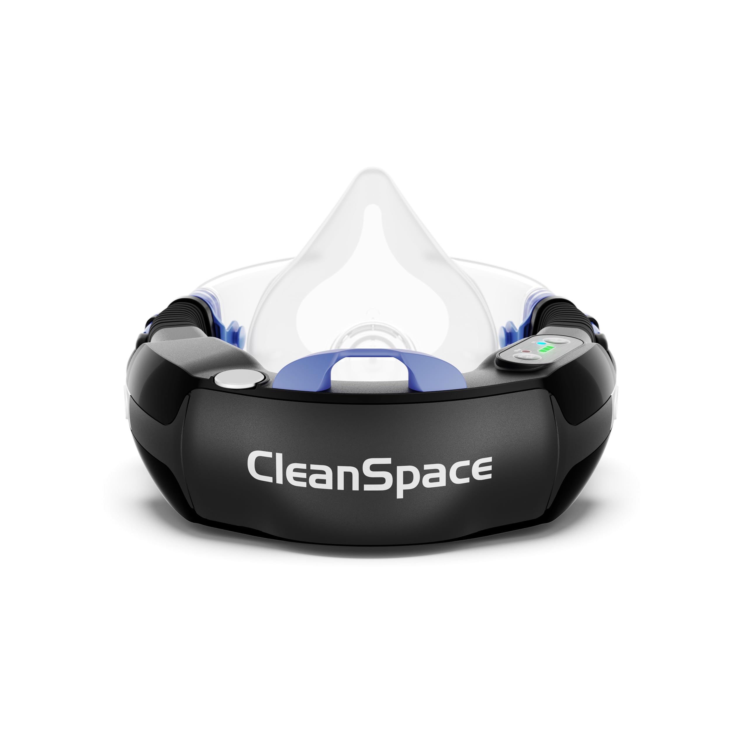 CleanSpace Work Kit - Größe: M – Leichtes, gebläseunterstütztes Atemschutzgerät mit P3 TM3 Filter, AirSensit Technologie, Atemschutz gegen Partikel und Staub
