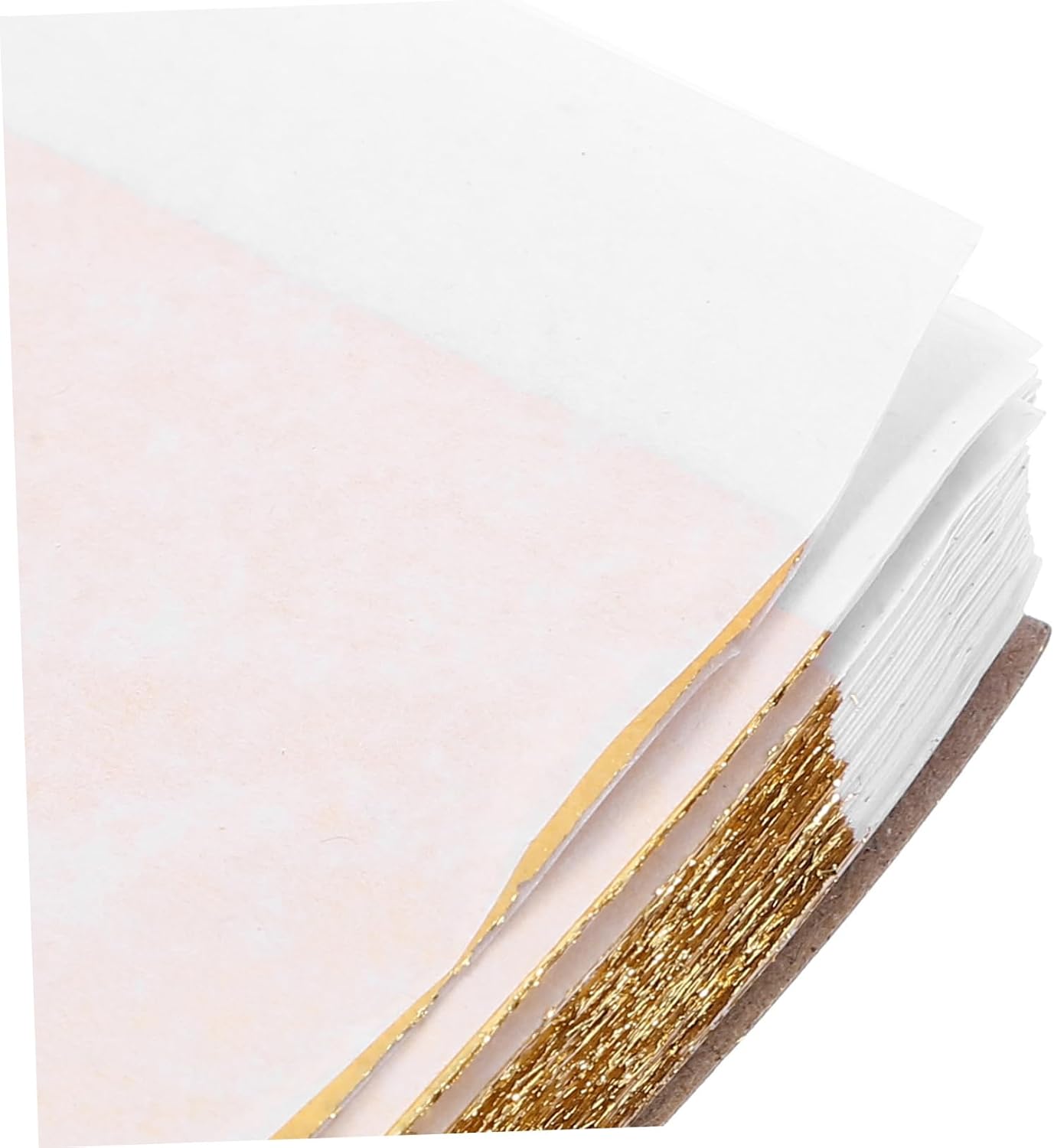 DIYEAH 100Pcs Imitation Gold Foil for Art and Crafts Metallic Wrapping Paper for Painting Decoration and Gilding Durable Flaking Resistant Craft Foil