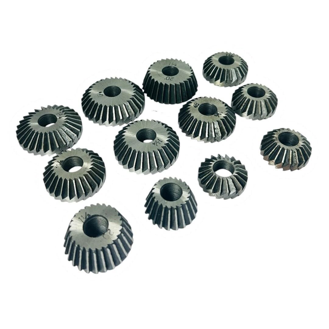 Ensemble de 12 pièces pour siège de soupape et coupe-visage pour voitures anciennes et motos vintage dans une boîte