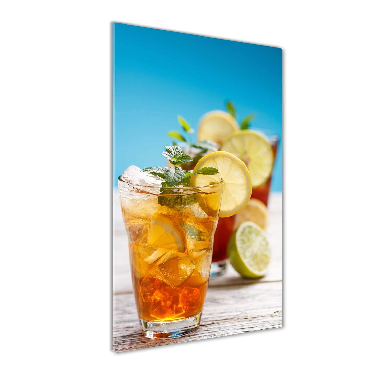 Impression sur verre multicolore 60x120 cm tableau photo nourriture