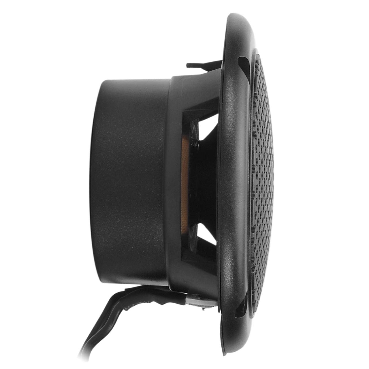 Magnadyne Lot de 2 haut-parleurs double cône en polypropylène 7,6 cm avec 4 vis par haut-parleur noir