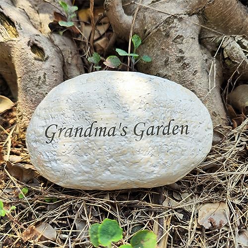 Personalisierte Garten Steine Mit Beliebigen Worten Graviert - Dekorative Benutzerdefinierte Gedenksteine, Ermutigung Felsen, Friedhof Dekorationen, Kleine Größe Grab Marker