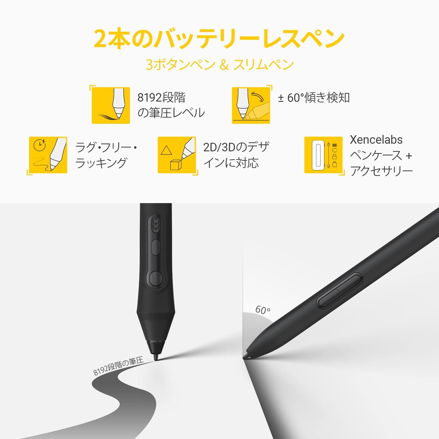 XENCELABS ペンタブレット M 板タブ　イラスト お絵かき Amazon.co.jp: XENCELABS ペンタブレット Medium スタンダード