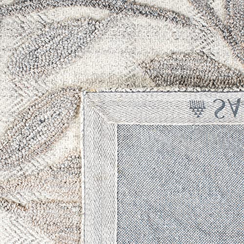 Tapete 4' x 6' Beige SAFAVIEH Wool miniatura 3