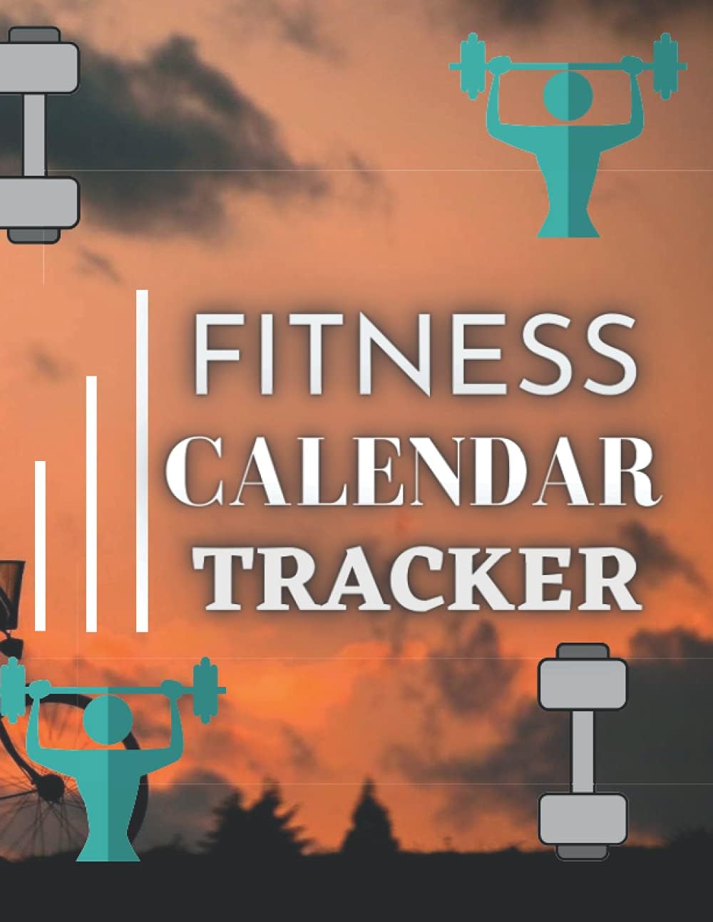 weight loss fitness calendar tracker 2021 for men: "8.5 x 11 inches 21.59 x 27.94 cm" fitness tracker. makes a nice gift for sport lovers.
